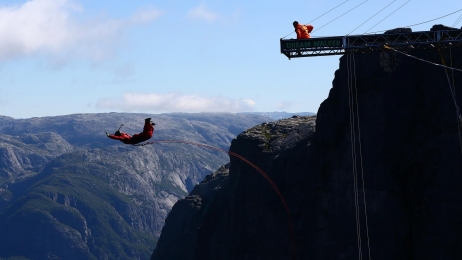 Nowy REKORD ŚWIATA 424,8m FREE FALL